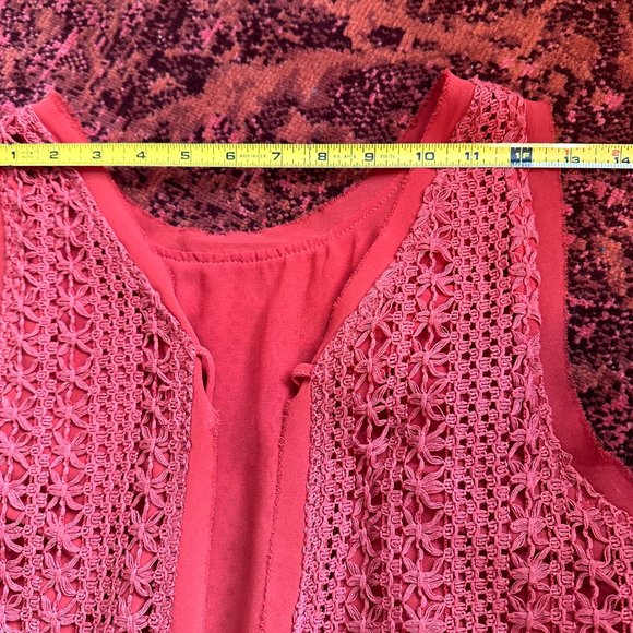 Crochet open back Top or reversible Vest Summer Festival Boho - Picture 7 of 10